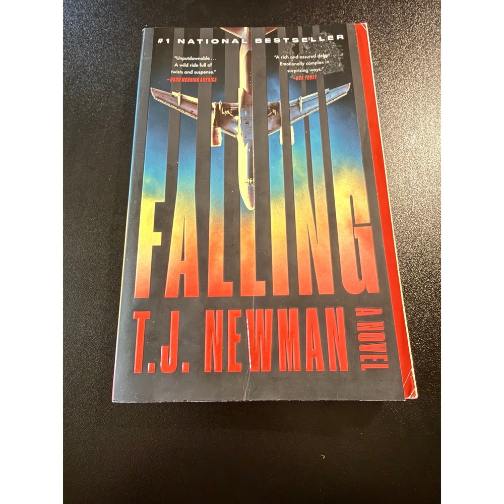 Falling by T.J. Newman Paperback Novel 2021 Aviation Thriller Bestseller